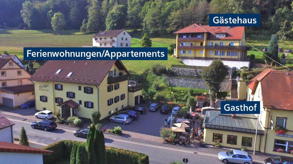 Gasthof Hotel Schwarzes Ross Bad Berneck im Fichtelgebirge Kültér fotó